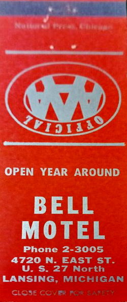 Bell Motel - Matchbook